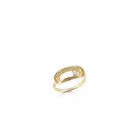 Anello Annamaria Cammilli Donna Uno in Oro giallo Diamante 0.08 Ct GAN2819U - GAN2819U